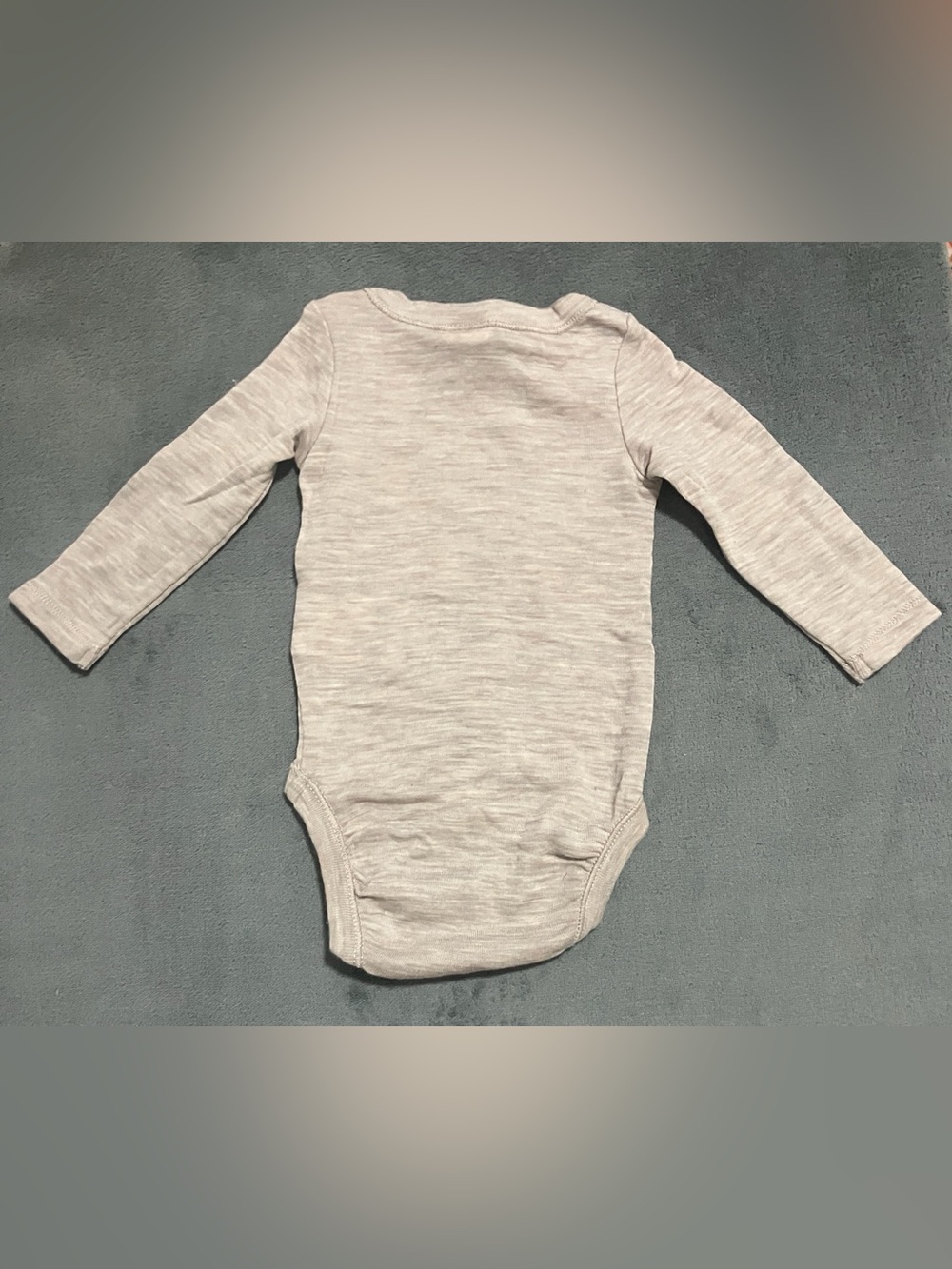 H&M 100% Wool Baby Bodysuit – 2–4M – Oatmeal – Like New - Picture 2 of 10
